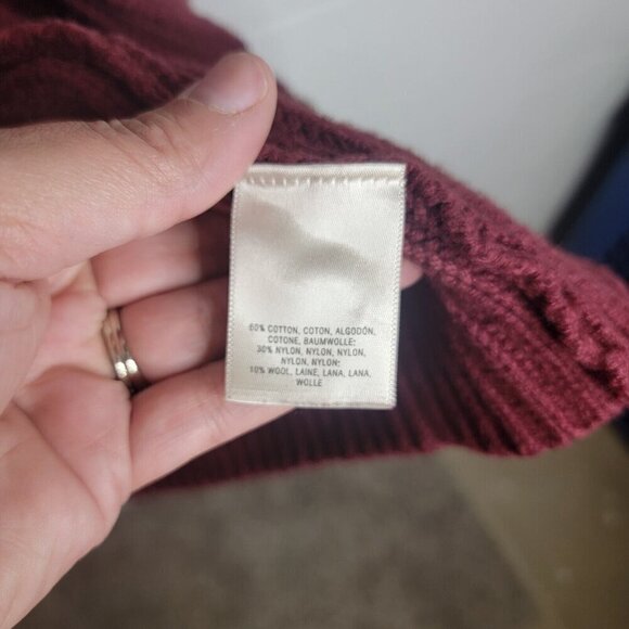 Anthropologie Knitted & Knotted Wool Blake Cardigan Size Small Pockets Grandma - Picture 5 of 7